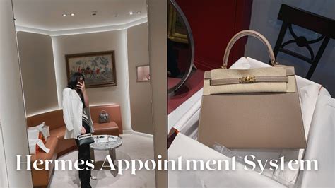 how to get Hermes appointment